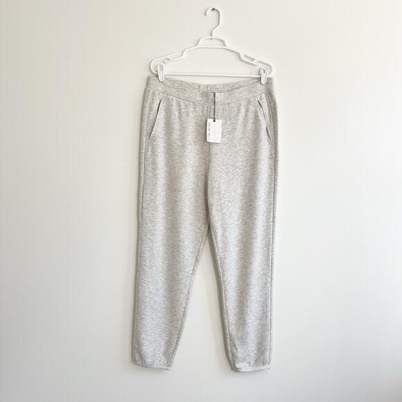 Barefoot Dreams Malibu NWT Butter Fleece Jogger Cream Sweatpants Loungewear - Picture 3 of 12